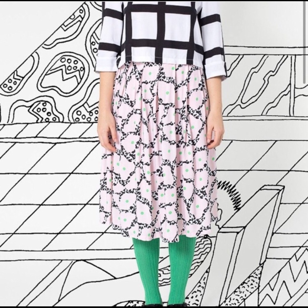 ISO:Nathalie Du Pasquier x American Apparel Skirt